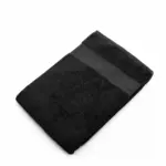 K153 - Dikke sponsen handdoek 150 x 100 cm, black