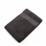 K153 - Dikke sponsen handdoek 150 x 100 cm, dark grey — productfoto 3