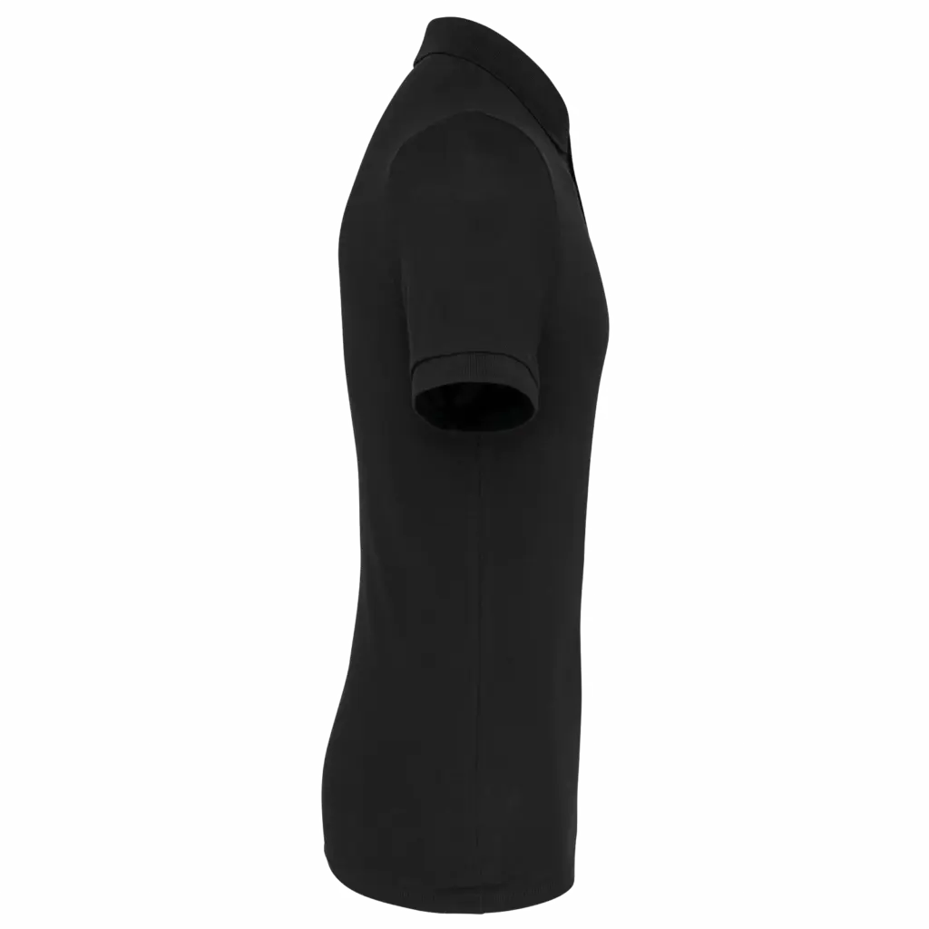 Herenpolo Supima® korte mouwen, black