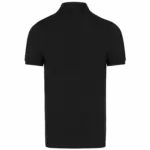 Herenpolo Supima® korte mouwen, black — productfoto 3