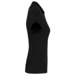 Damespolo Supima® korte mouwen, black
