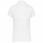 Damespolo Supima® korte mouwen, white — productfoto 9