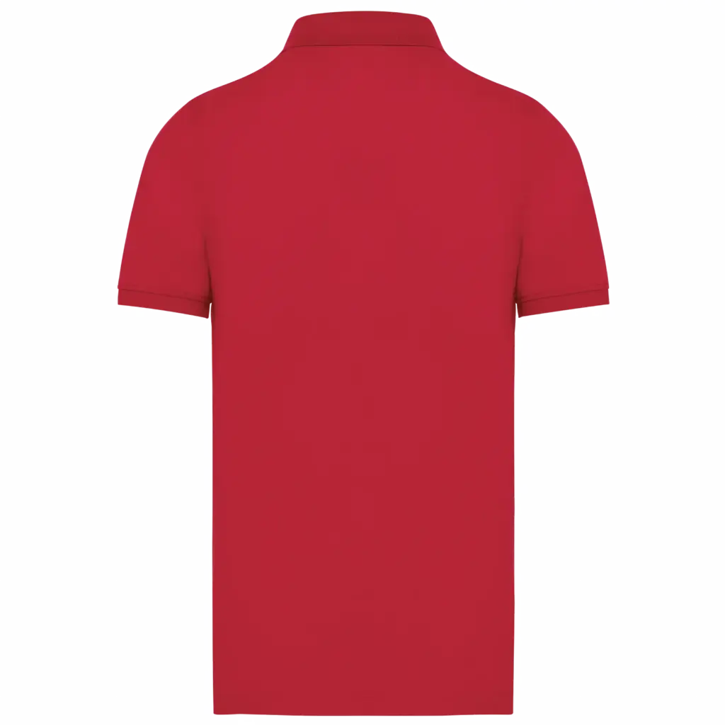 PS_K2025-B_RED - Hidalgo-werbeartikel Piqué-herenpolo Bio180 — productfoto 39