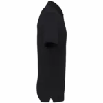 PS_K2025-S_BLACK - Hidalgo-werbeartikel Piqué-herenpolo Bio180, black — productfoto 13