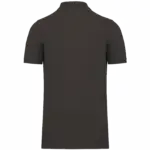 PS_K2025-B_DARKGREY - Hidalgo-werbeartikel Piqué-herenpolo Bio180, dark grey — productfoto 18