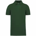 PS_K2025_FORESTGREEN - Hidalgo-werbeartikel Piqué-herenpolo Bio180, forest green — productfoto 20