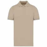 PS_K2025_LIGHTSAND - Hidalgo-werbeartikel Piqué-herenpolo Bio180, light sand — productfoto 29