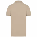 PS_K2025-B_LIGHTSAND - Hidalgo-werbeartikel Piqué-herenpolo Bio180, light sand — productfoto 30
