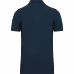 PS_K2025-B_NAVY - Hidalgo-werbeartikel Piqué-herenpolo Bio180, navy — productfoto 33
