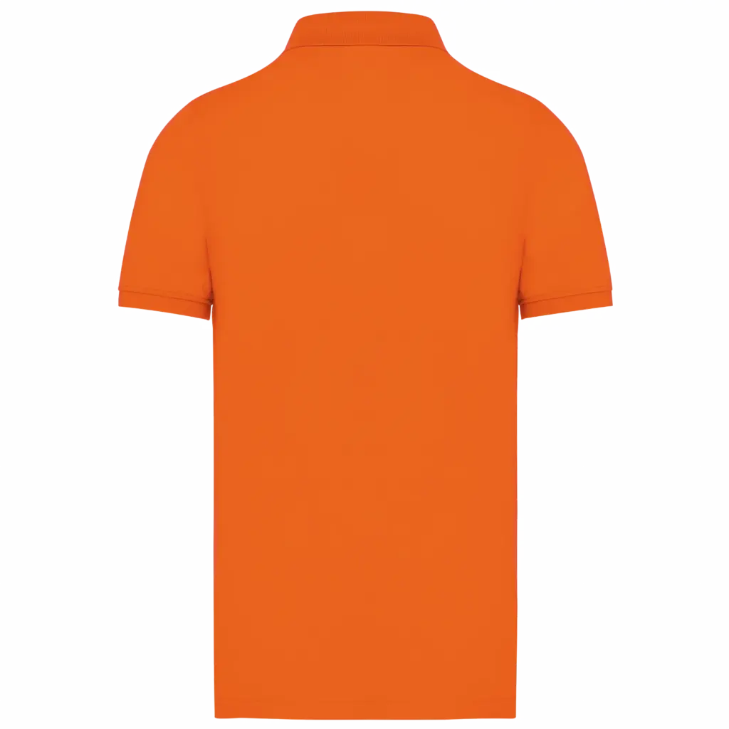 PS_K2025-B_ORANGE - Hidalgo-werbeartikel Piqué-herenpolo Bio180, orange — productfoto 36