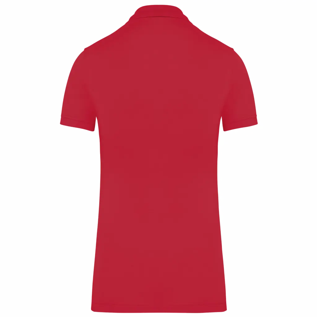 PS_K2026-B_RED - Hidalgo-werbeartikel Piqué-damespolo Bio180 — productfoto 31