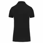 PS_K2026-B_BLACK - Hidalgo-werbeartikel Piqué-damespolo Bio180, black — productfoto 7