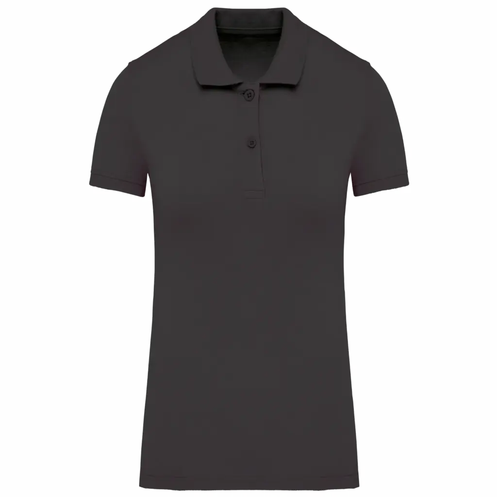 PS_K2026_DARKGREY - Hidalgo-werbeartikel Piqué-damespolo Bio180, dark grey — productfoto 9