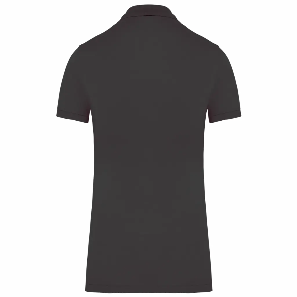 PS_K2026-B_DARKGREY - Hidalgo-werbeartikel Piqué-damespolo Bio180, dark grey — productfoto 10