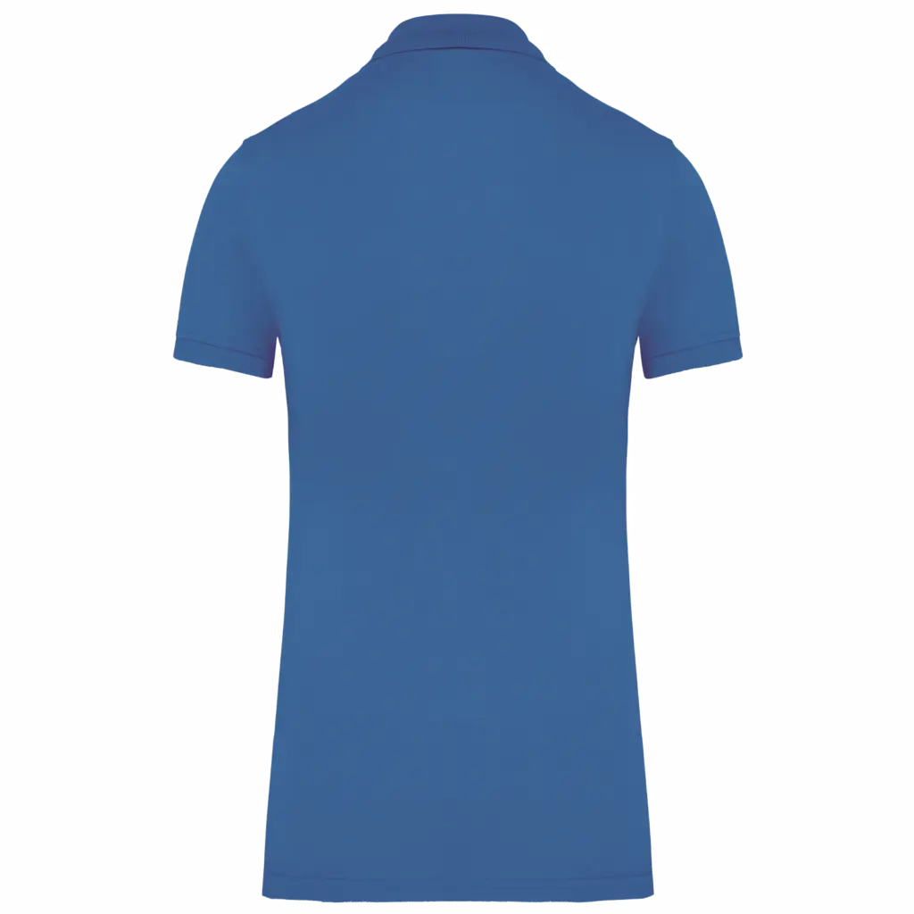 PS_K2026-B_LIGHTROYALBLUE - Hidalgo-werbeartikel Piqué-damespolo Bio180, light royal blue — productfoto 19