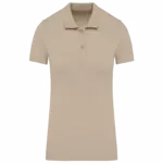 PS_K2026_LIGHTSAND - Hidalgo-werbeartikel Piqué-damespolo Bio180, light sand — productfoto 21