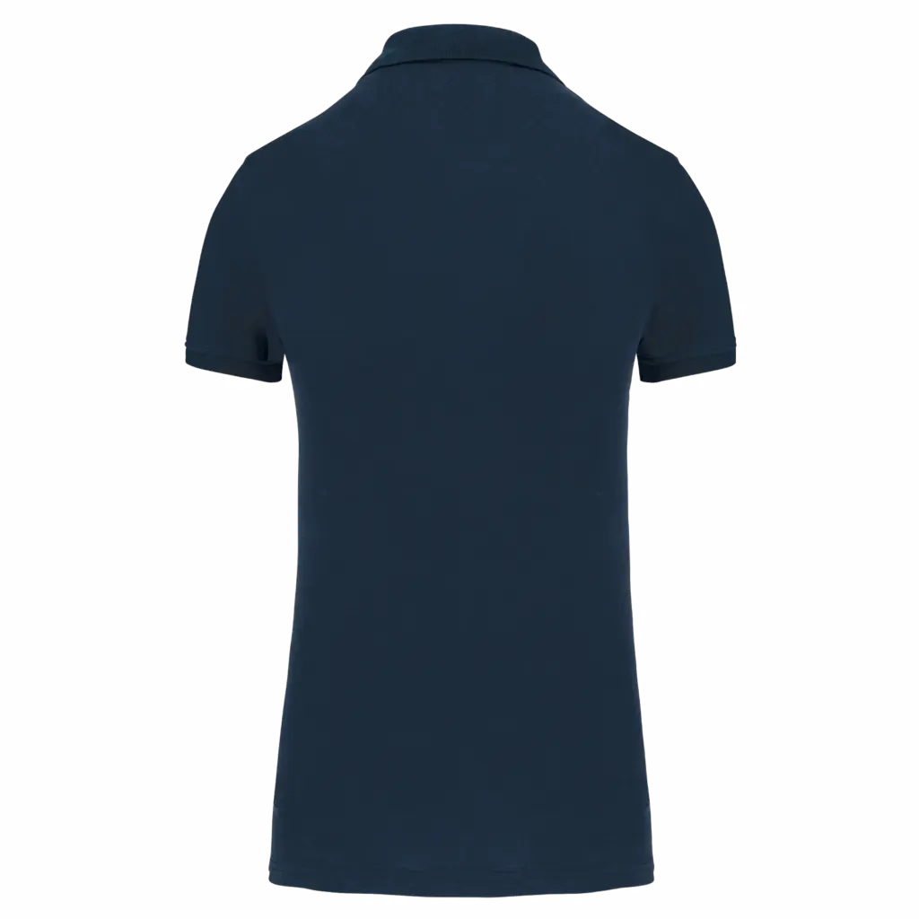 PS_K2026-B_NAVY - Hidalgo-werbeartikel Piqué-damespolo Bio180, navy — productfoto 25