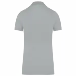 PS_K2026-B_SNOWGREY - Hidalgo-werbeartikel Piqué-damespolo Bio180, snow grey — productfoto 34
