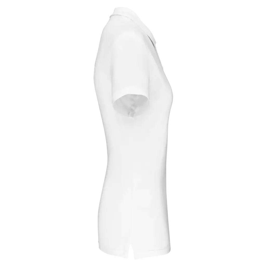 PS_K2026-S_WHITE - Hidalgo-werbeartikel Piqué-damespolo Bio180, white — productfoto 35