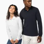 Bio180 piqué herenpolo lange mouwen — productfoto 10