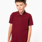 K2029-7_2024 - Hidalgo-werbeartikel Bio180 piqué kinderpolo