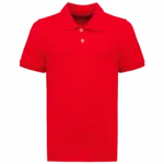 PS_K2029_RED - Hidalgo-werbeartikel Bio180 piqué kinderpolo — productfoto 34