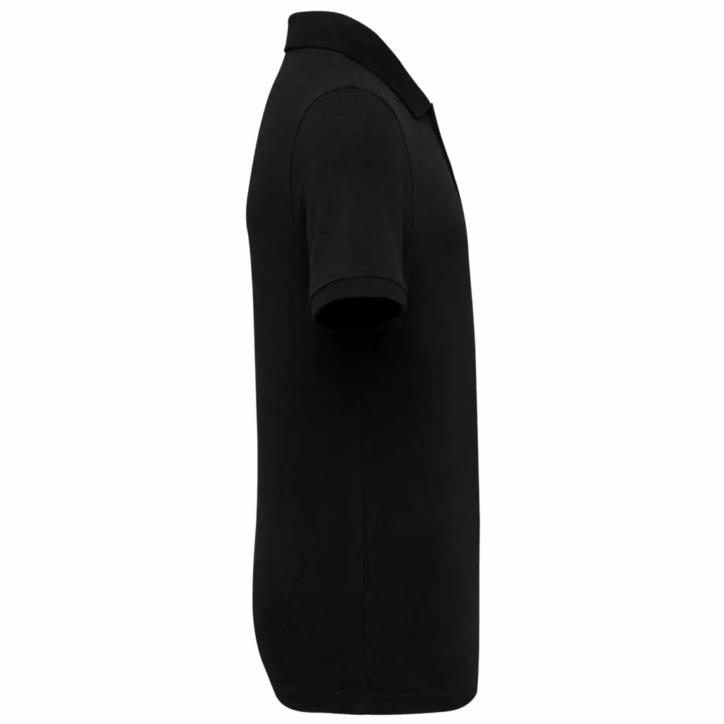 PS_K2029-S_BLACK - Hidalgo-werbeartikel Bio180 piqué kinderpolo, black — productfoto 18