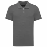 PS_K2029_GREYHEATHER - Hidalgo-werbeartikel Bio180 piqué kinderpolo, grey heather — productfoto 25