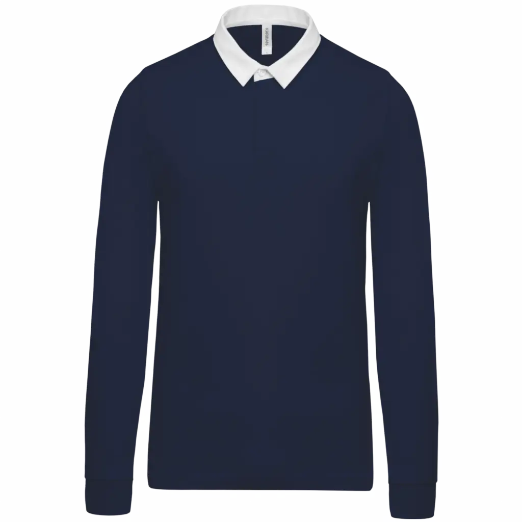 Rugbypolo, navy / white — productfoto 24