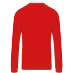 Rugbypolo, red / white — productfoto 28