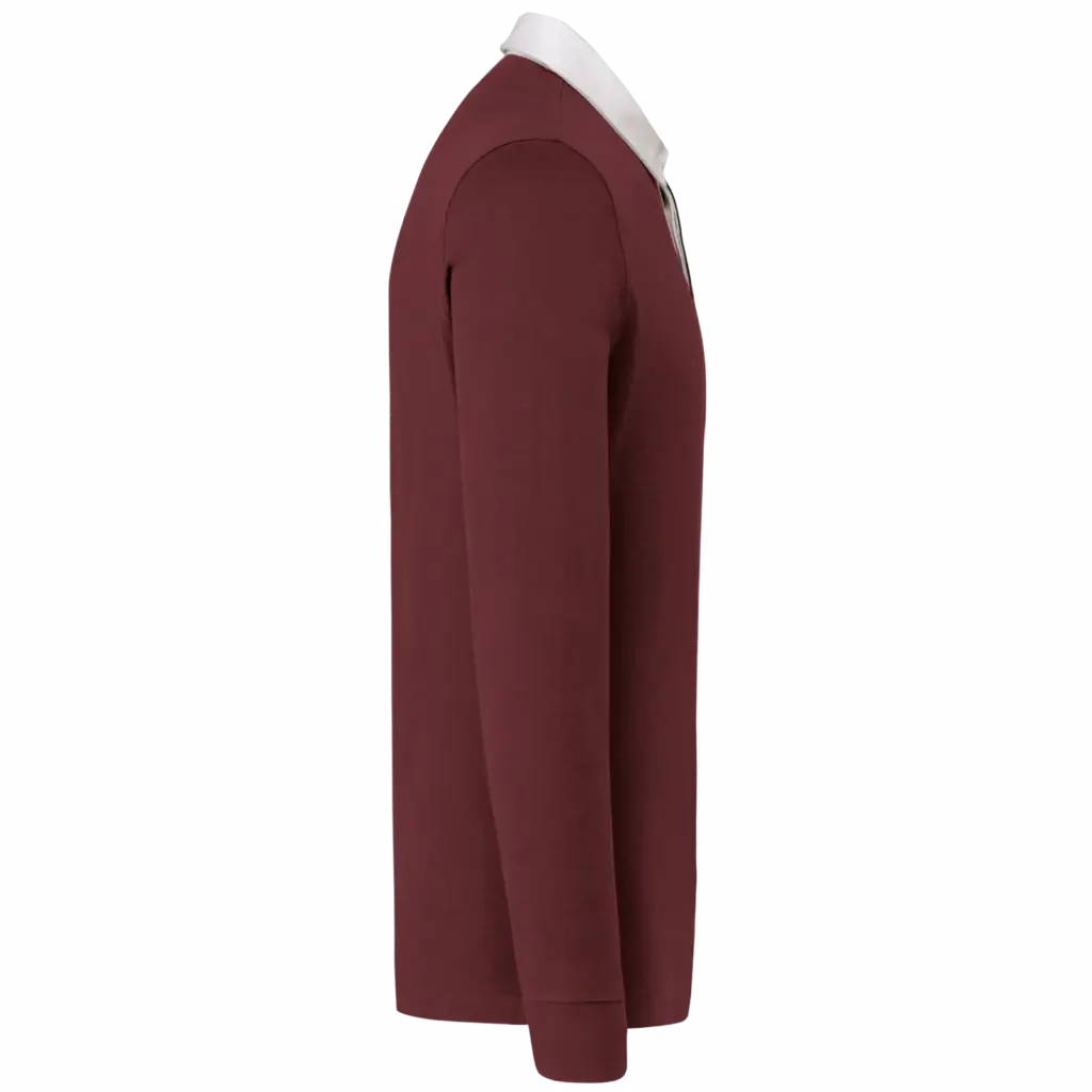 Rugbypolo, wine / white — productfoto 29