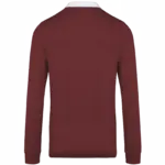 Rugbypolo, wine / white — productfoto 31