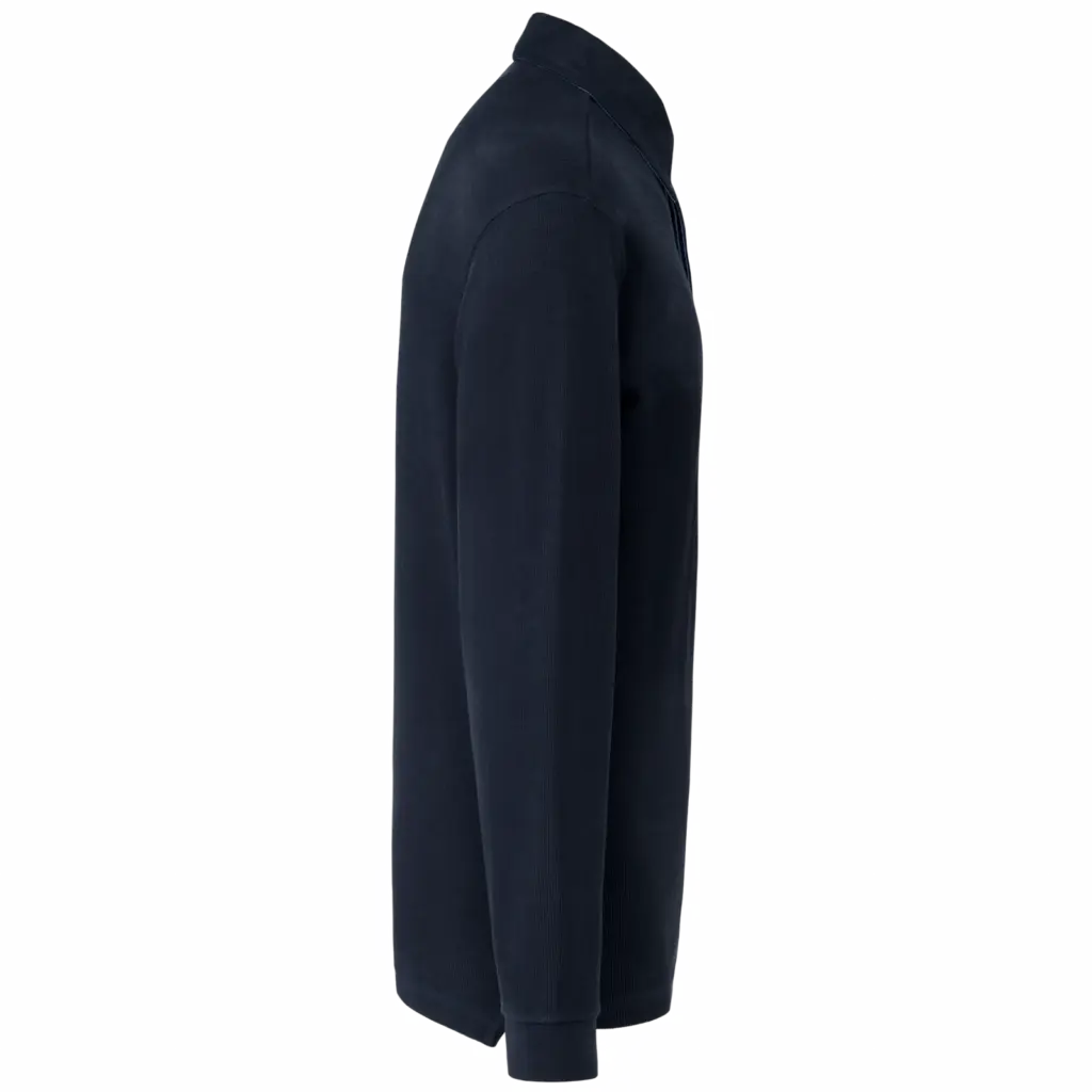 French Rib polo, navy / jean — productfoto 10