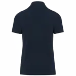 Herenpolo met maokraag en korte mouwen, navy / white — productfoto 15
