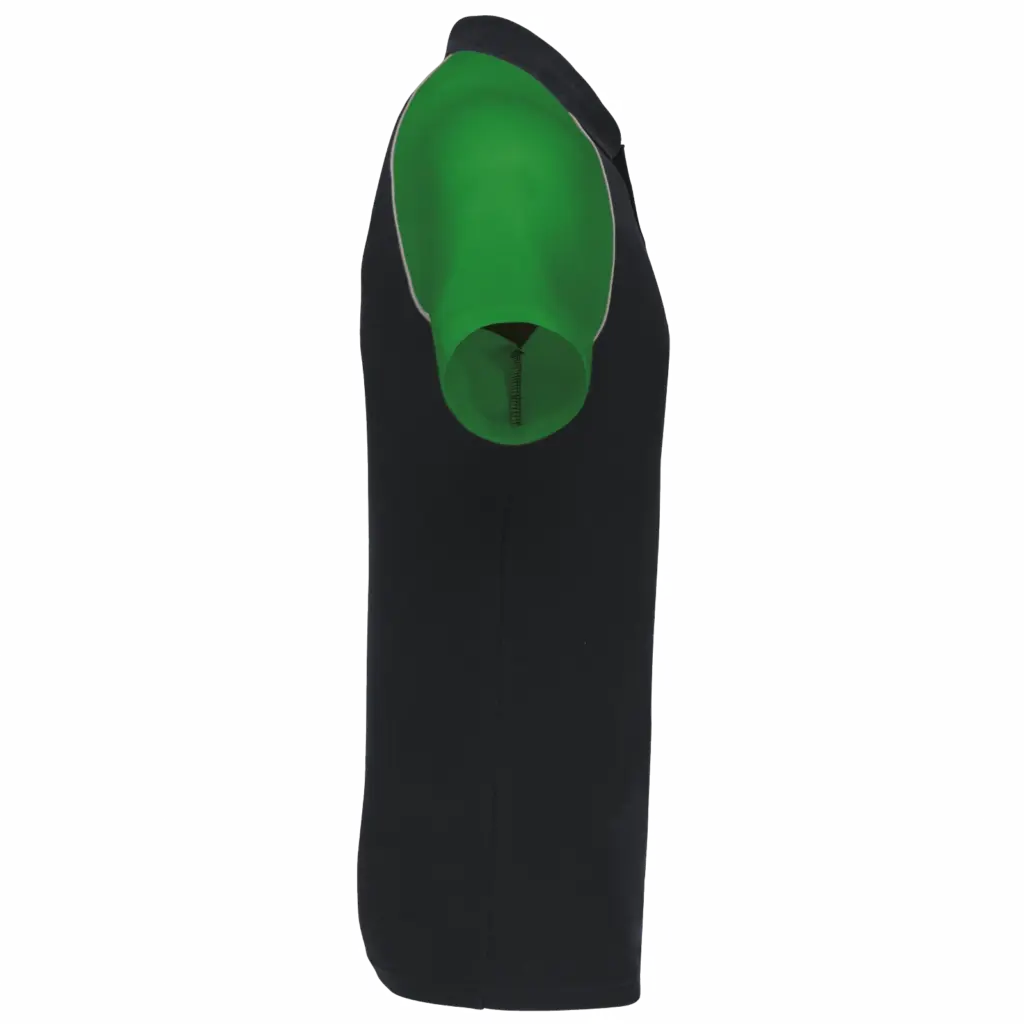 Polo baseball, black / green — productfoto 15
