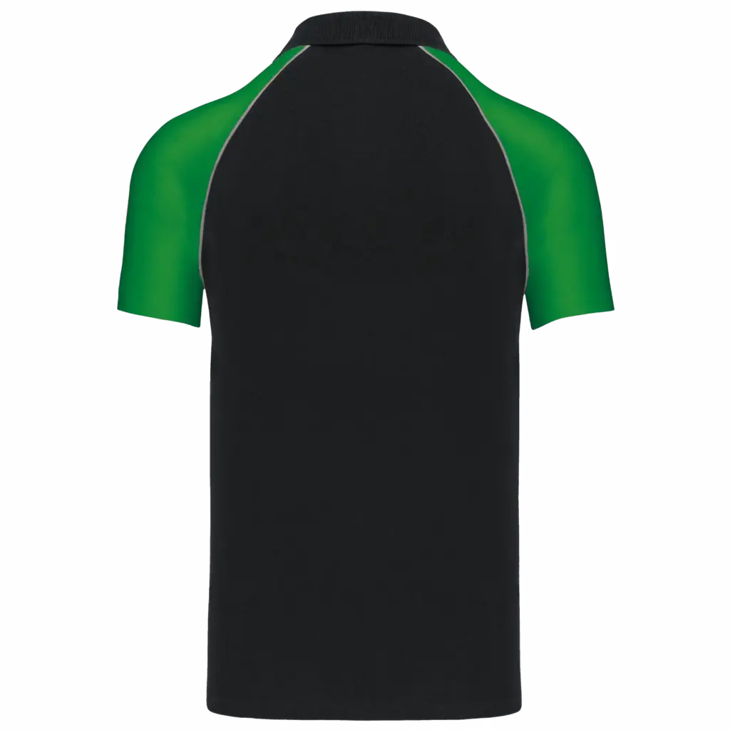 Polo baseball, black / green — productfoto 17