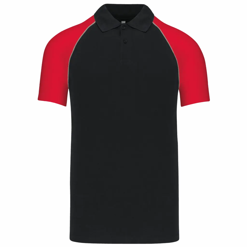 Polo baseball, black / red — productfoto 19