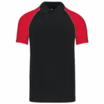 Polo baseball, black / red — productfoto 19