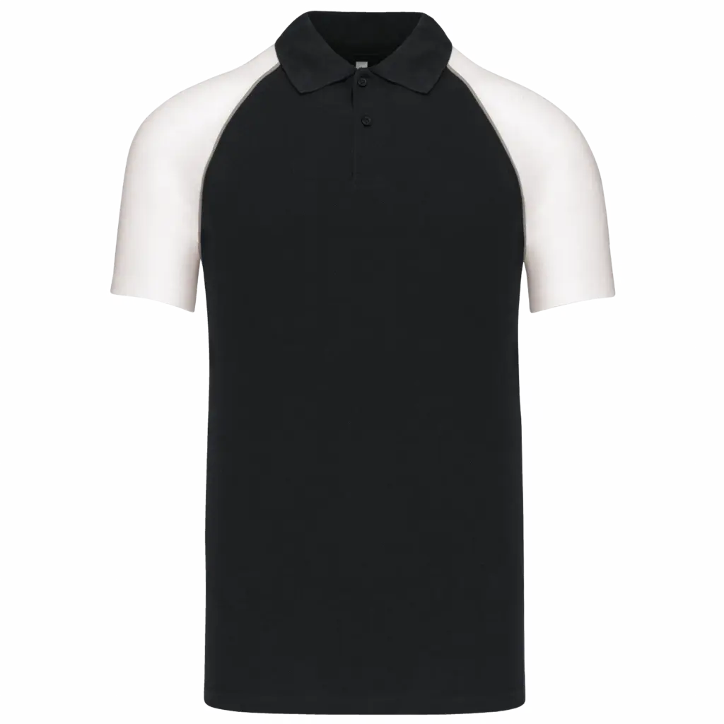 Polo baseball, black/white — productfoto 22