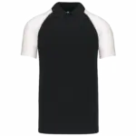 Polo baseball, black/white — productfoto 22