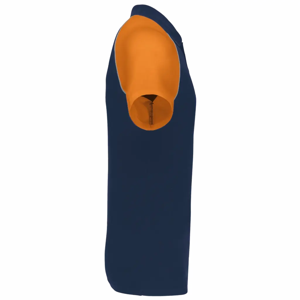 Polo baseball, navy / orange — productfoto 27