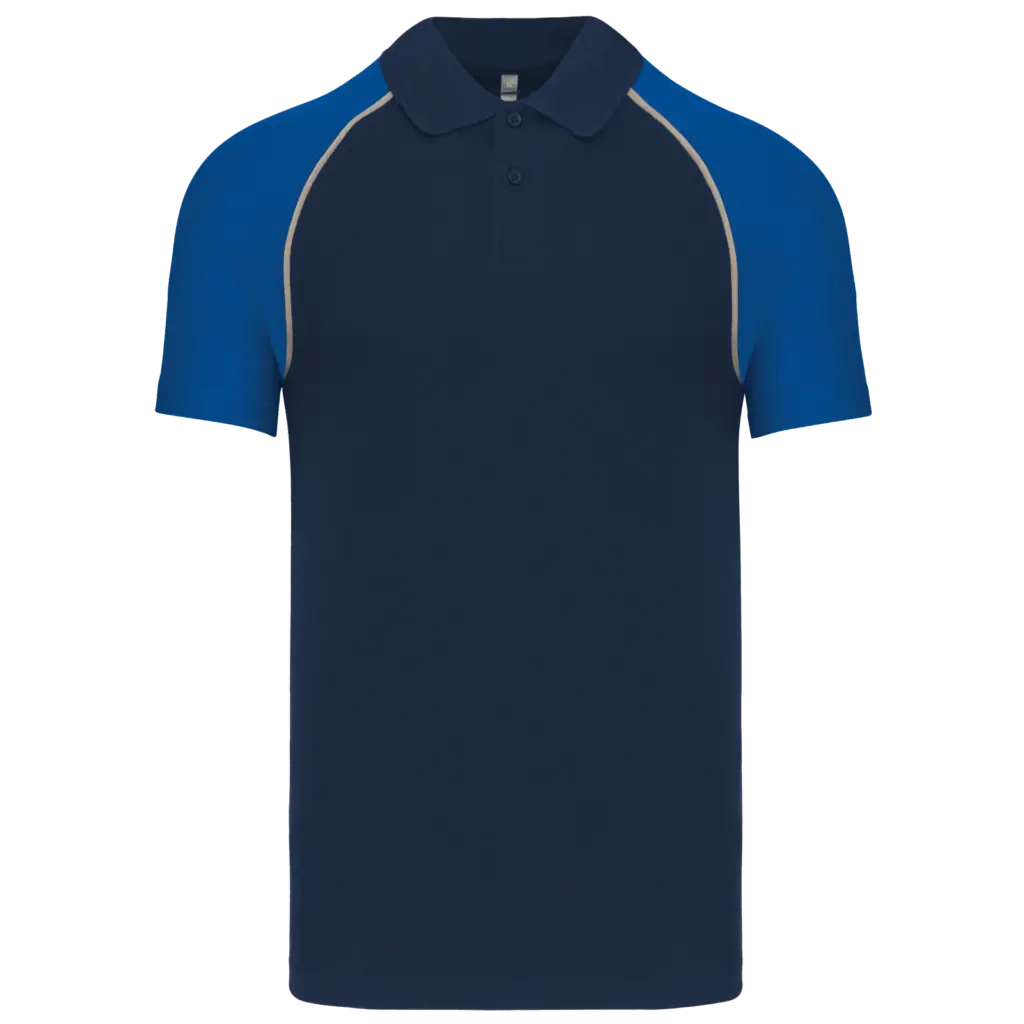 Polo baseball, navy / royal blue — productfoto 31