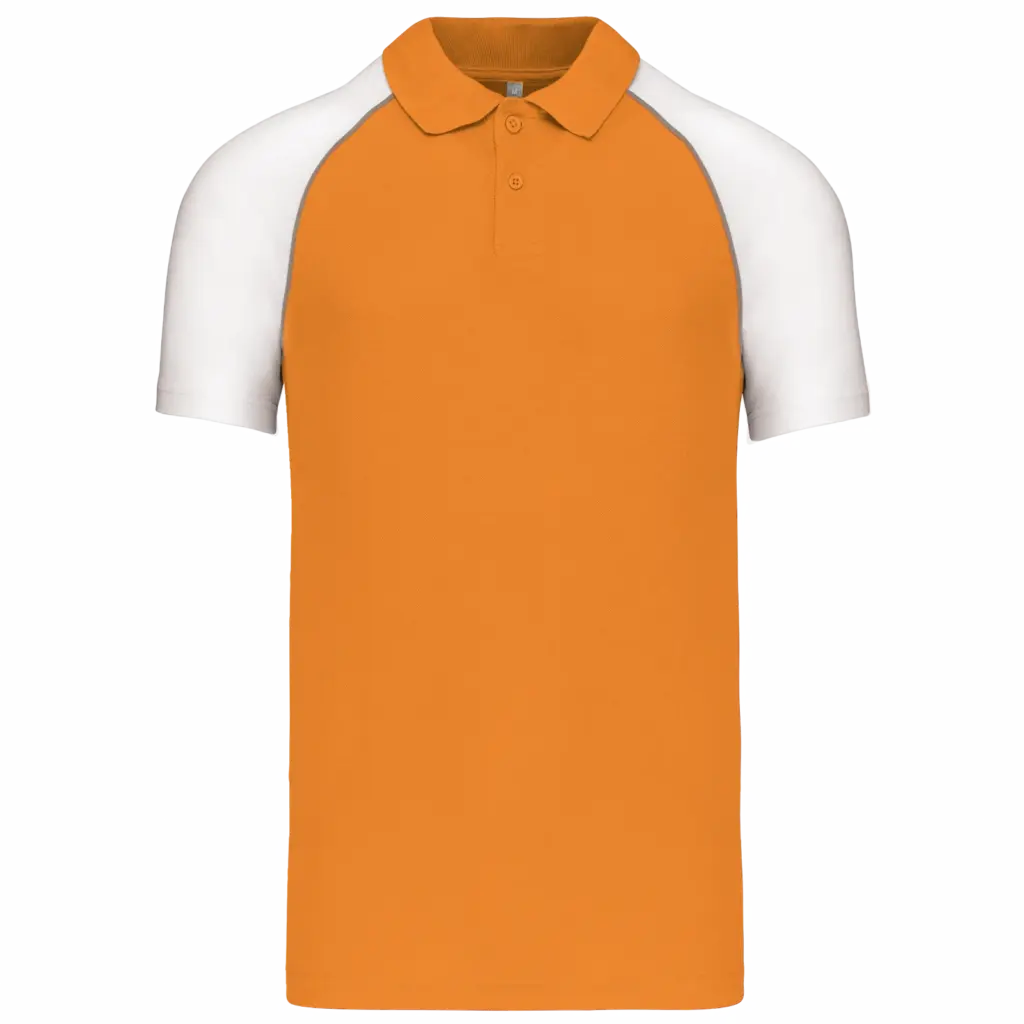Polo baseball, orange / white — productfoto 37