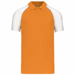 Polo baseball, orange / white — productfoto 37