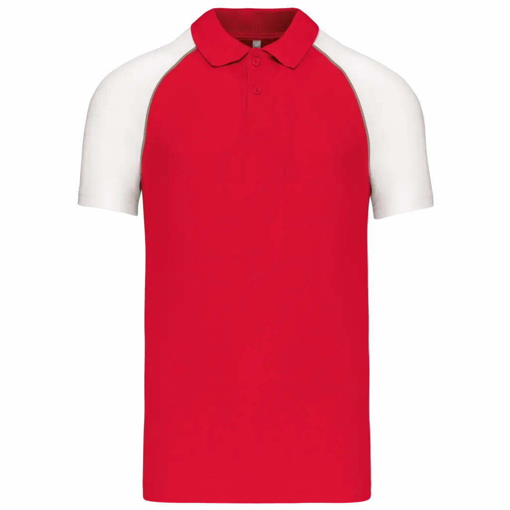 Polo baseball, red / white — productfoto 40