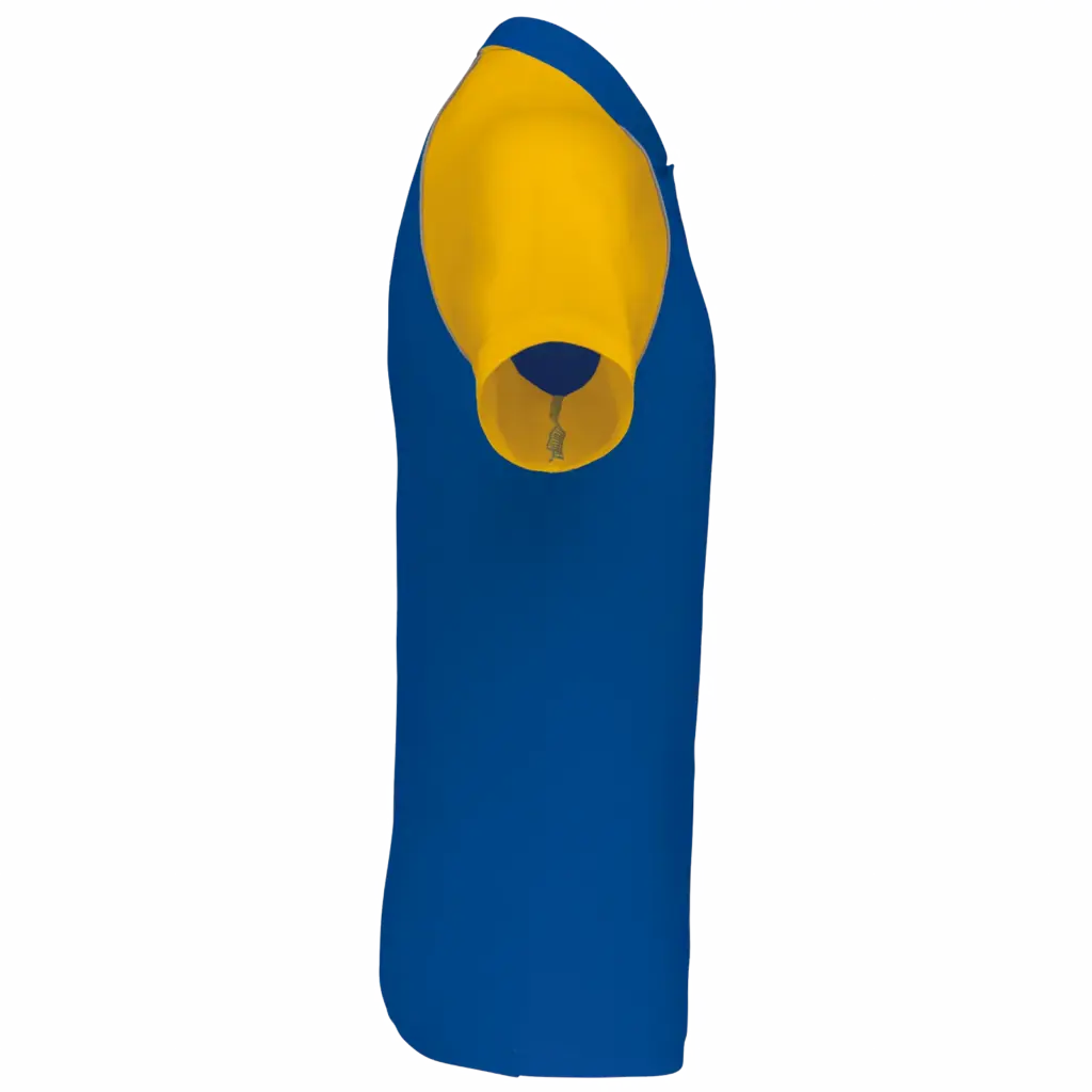 Polo baseball, royal blue / yellow — productfoto 42