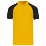Polo baseball, yellow / black — productfoto 52