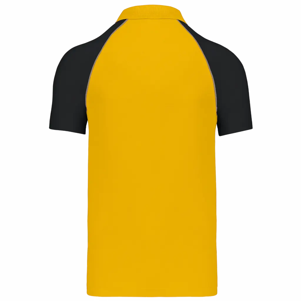 Polo baseball, yellow / black — productfoto 53