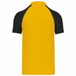 Polo baseball, yellow / black — productfoto 53