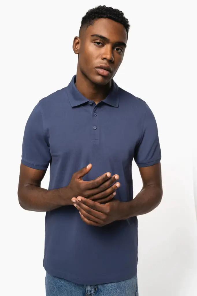 Piquépolo korte mouwen heren